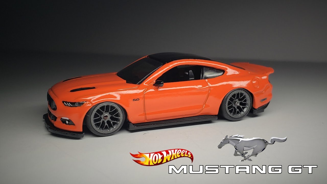 2015 Ford Mustang GT Custom Hot Wheels #customhotwheels #S550mustang