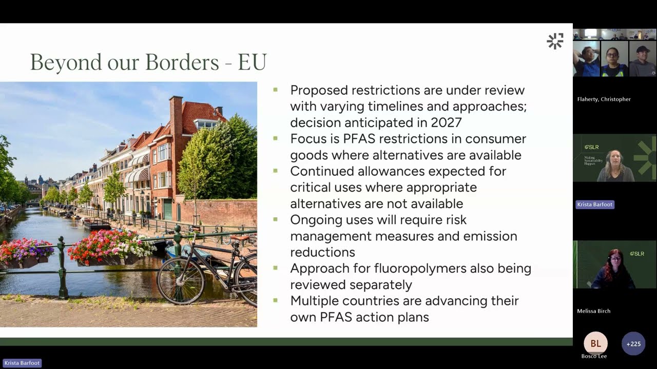 Bureau Veritas Presents   PFAS Session 3   Reporting on PFAS  What you need to know!
