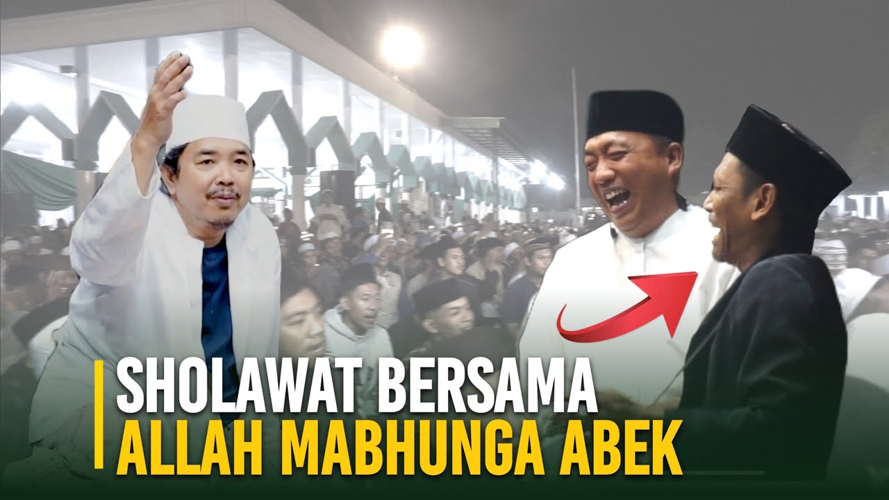 SHOLAWAT BERSAMA KHR KHOLIL AS'AD, RAMADHAN KE 24 ( ALLAH MABHUNGA ABEK) 