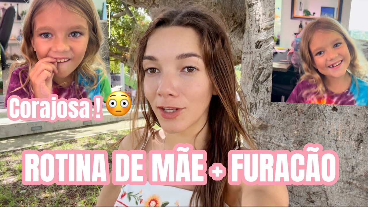 FURACÃO PASSOU / ROTINA DE MÃE NOS EUA !