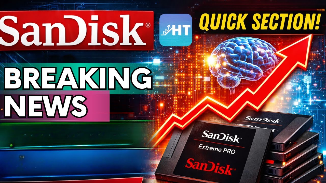 ‼️ SanDisk Stock SNDK "Breaking News" Quick Section | Trading HT