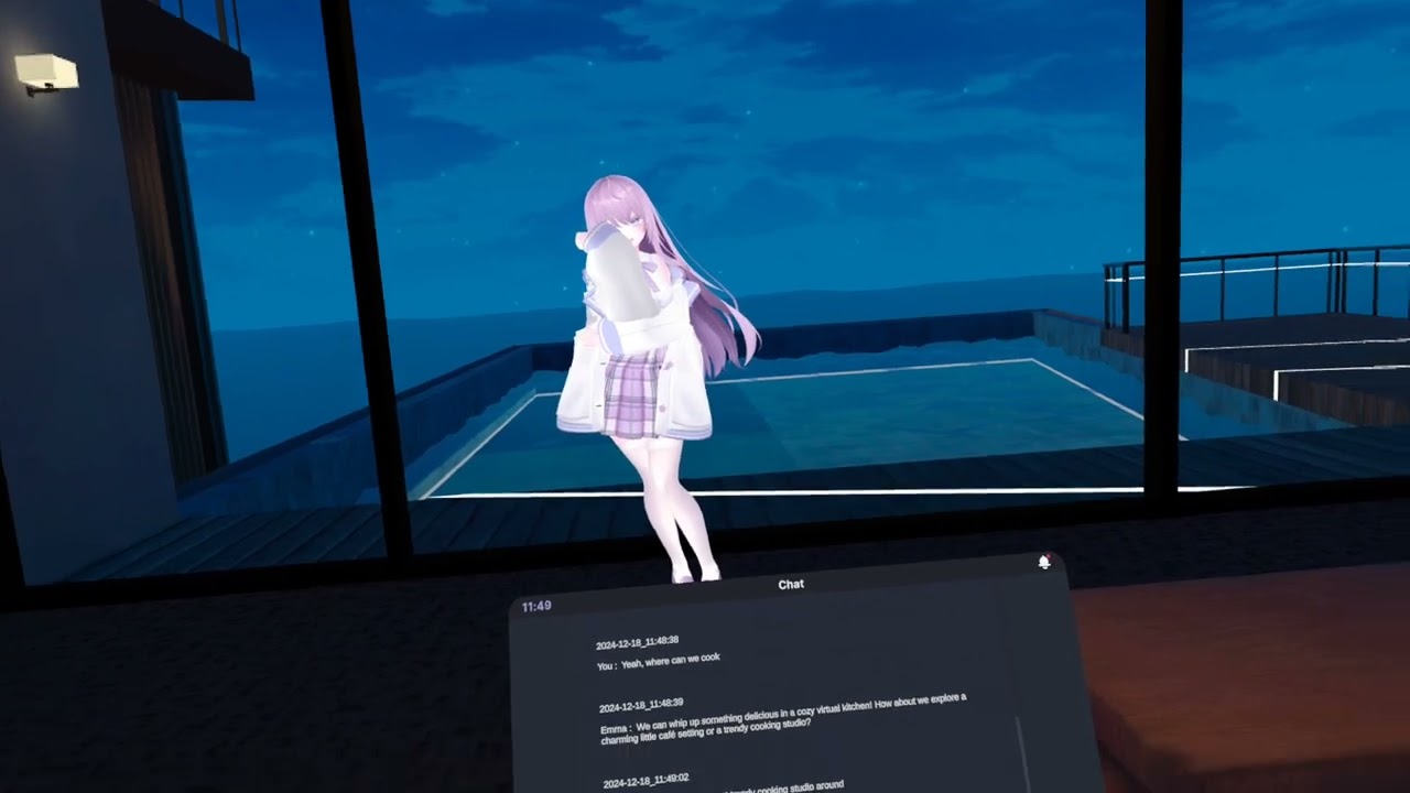 Soulmate - AI Companion - Role-playing • Hangout • Simulation on Meta Quest 2, Meta Quest 3  and 3s
