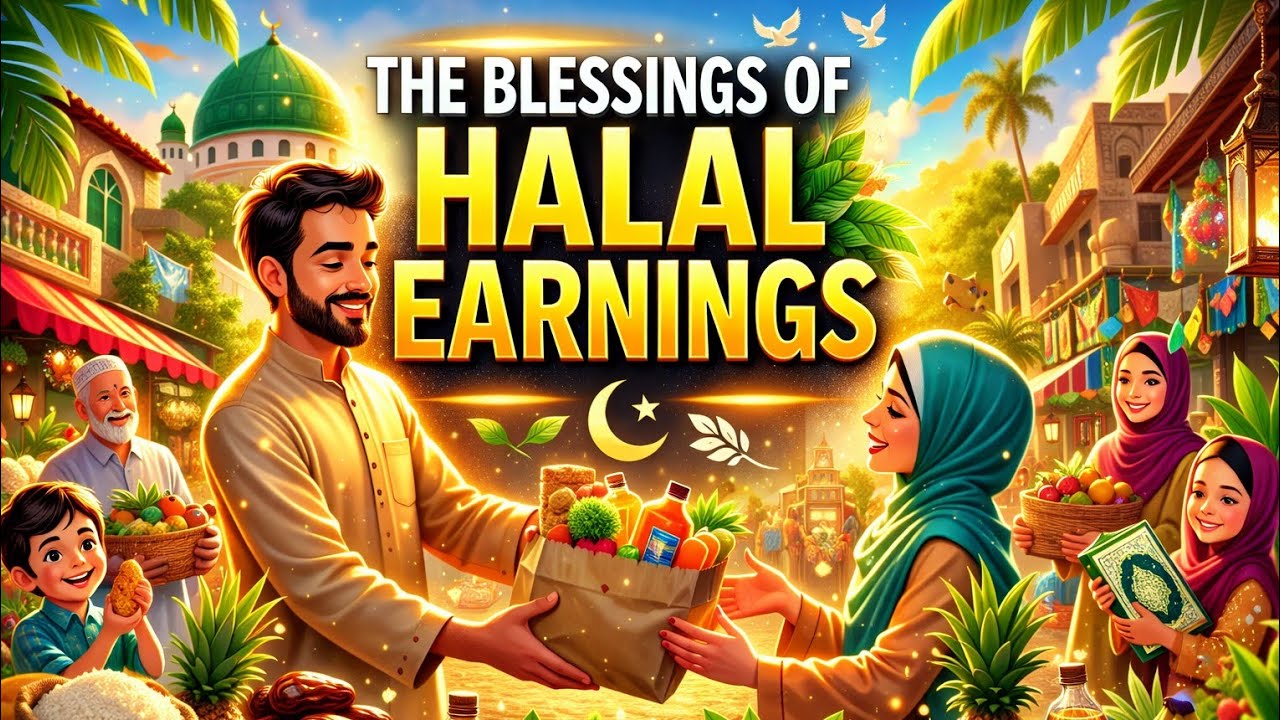 Islamic Story About Halal Rizq and Allah&rsquo;s Mercy // Moral Compass Stories // #viral #foryou #fyp 