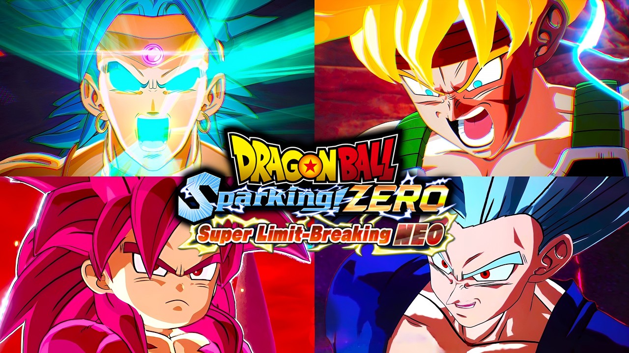 Dragon Ball Sparking Zero NEO - All Transformations & Fusions (NEO DLC Update | 4K 60FPS)