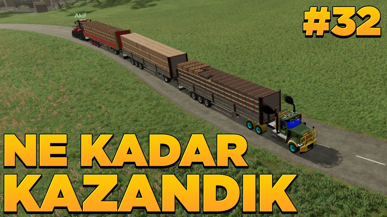 4 TIR ÜRÜN SATIŞI YAPTIK BÜTÜN EKİPMANLARI SATTIK | FARMİNG SİMULATOR 2022 | fs 22 para kazanma