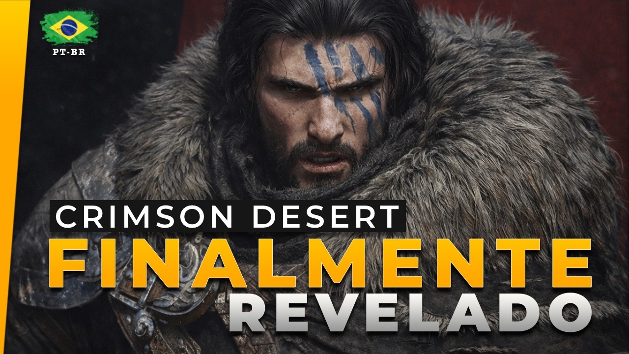 HISTÓRIA, GAMEPLAY e DATA DE LANÇAMENTO - Tudo Sobre CRIMSON DESERT | Será que vale a pena? - Prévia