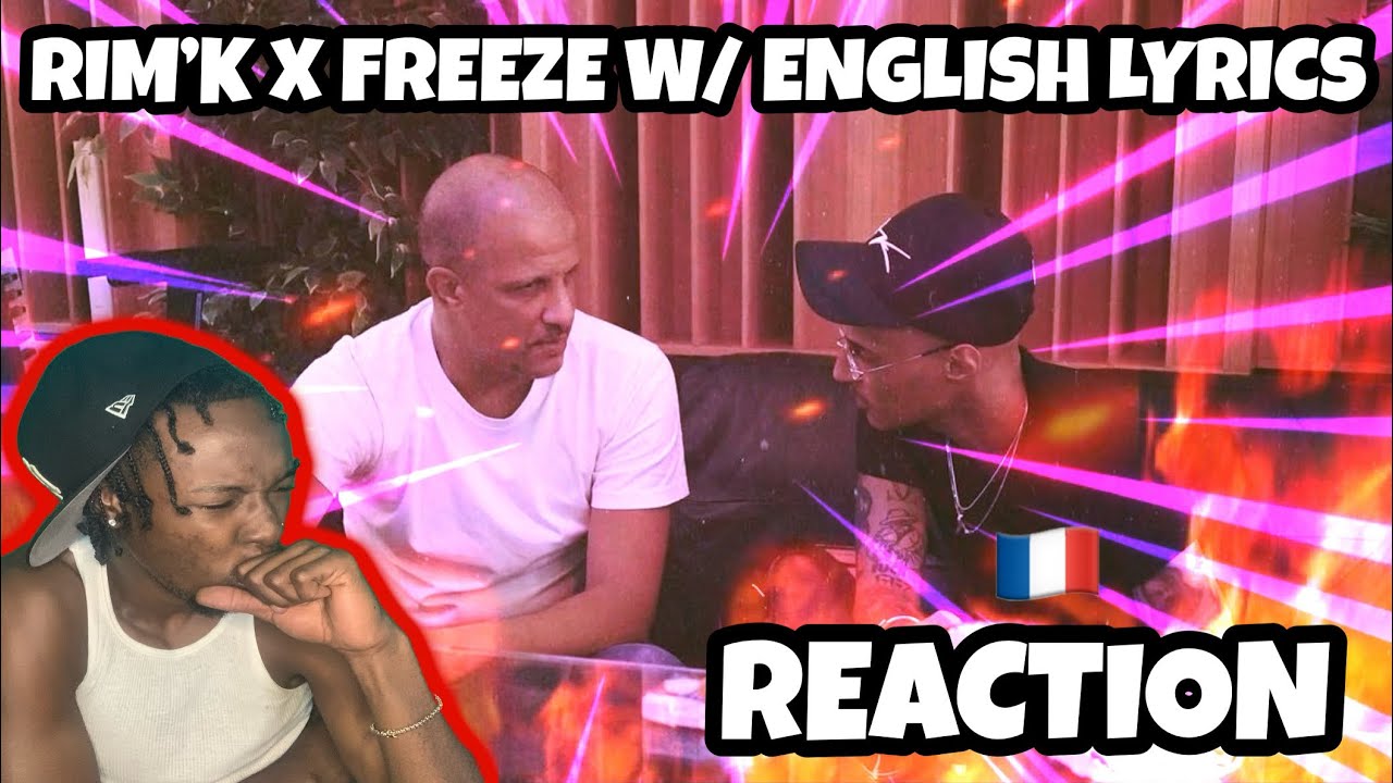 AMERICAN REACTS TO FRENCH RAP! Rim'K ft. Freeze corleone - Metaverse - English lyrics