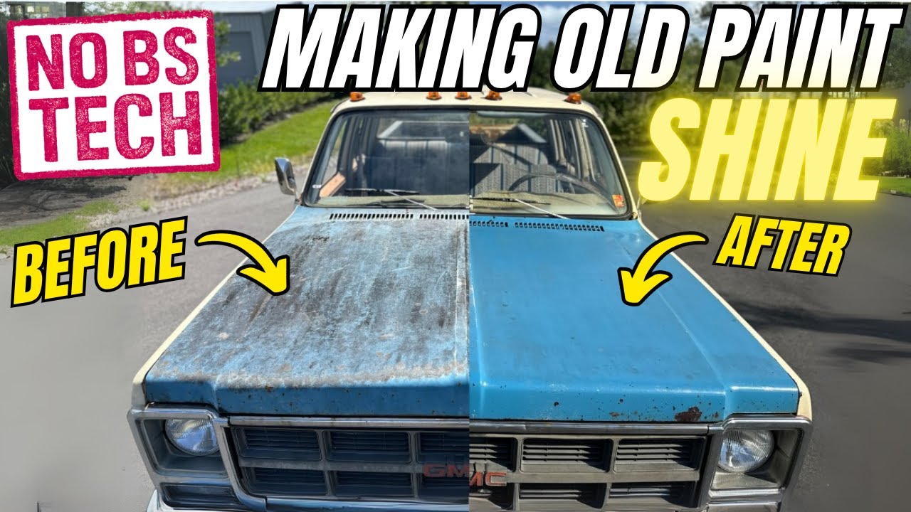 How to Make Old Paint Shine Again | No BS Tech