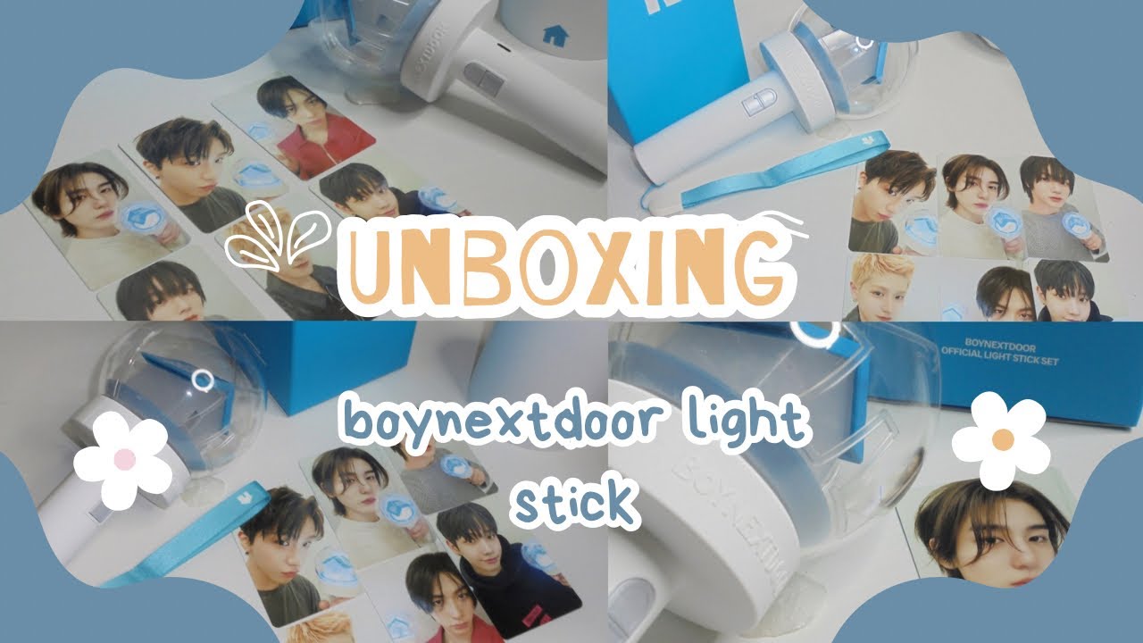Unboxing📦| BOYNEXTDOOR lightstick + photocards unboxing
