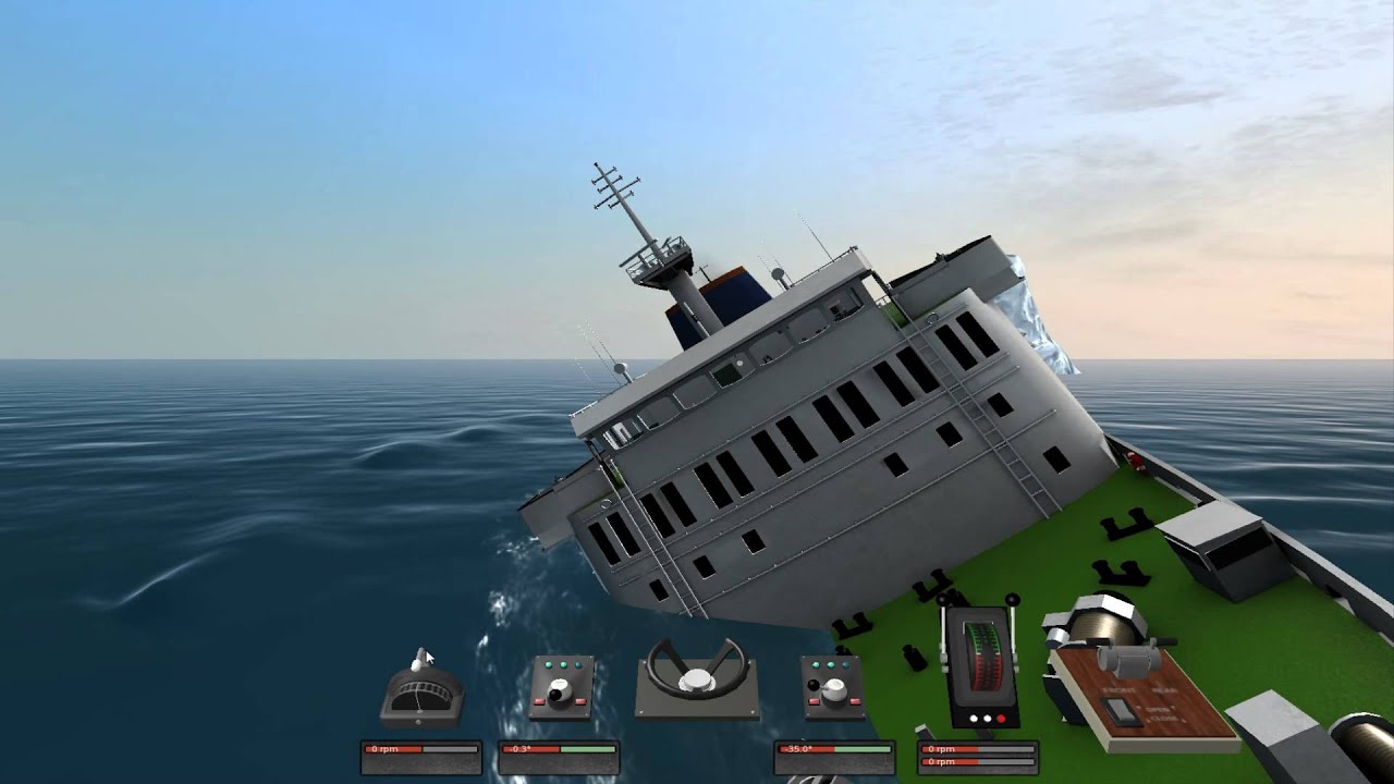 Sinking of Albtaros IV | Ship Sim Extremes