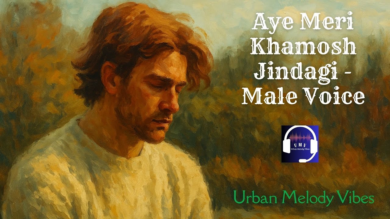 Khamosh Zindagi - Male | Heart Touching Hindi Song | Official - Love Song | music for every lovers