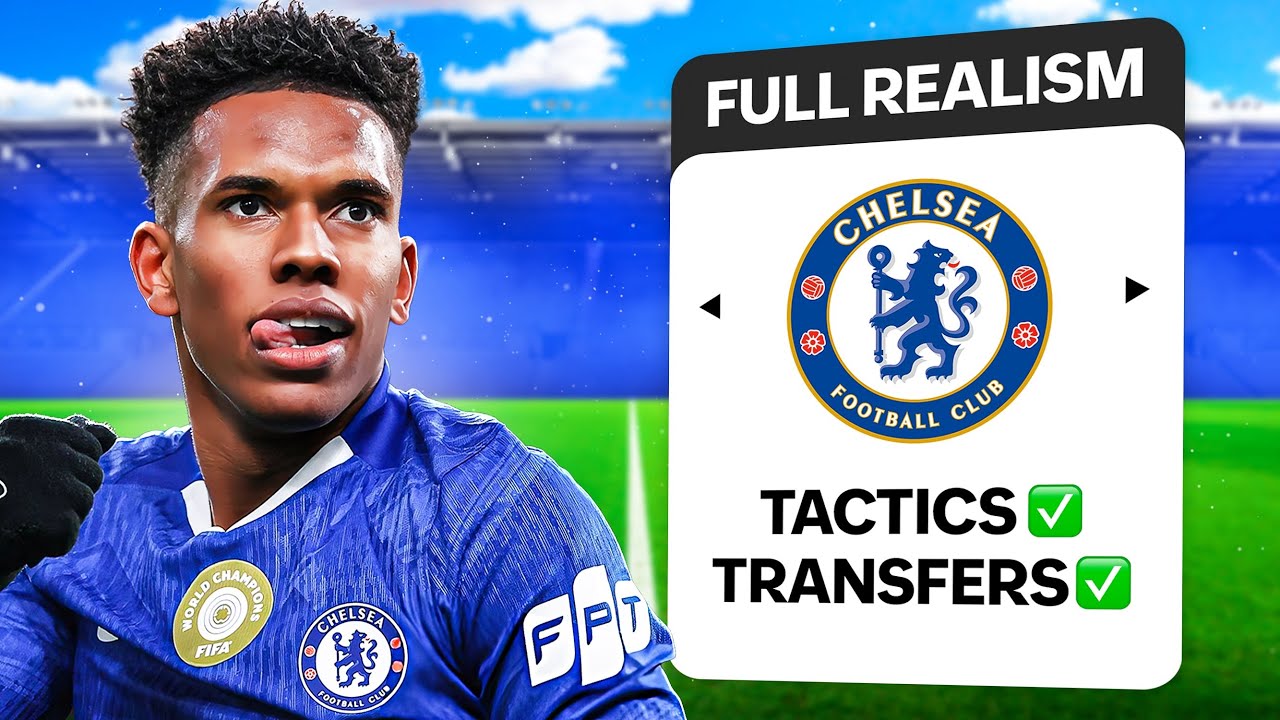 The Most REALISTIC Chelsea Career Mode Guide | Enzo Maresca Tactics (EAFC 26)
