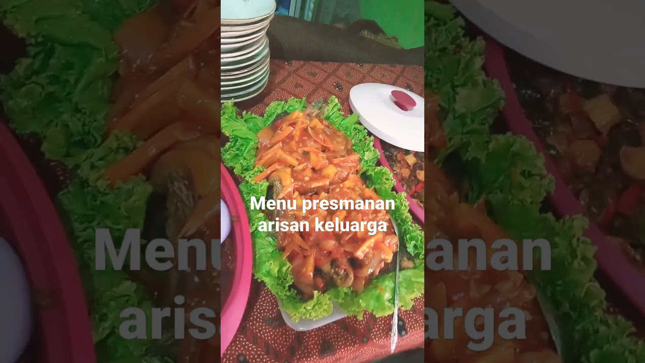 menu presmanan arisan keluarga.