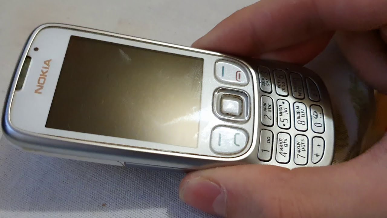 как ушатать Nokia 6303 одним ударом