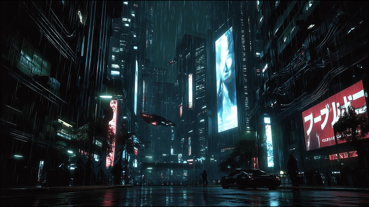 POV: Hiding in Sector 13 | Cyberpunk Ambience for Deep Focus