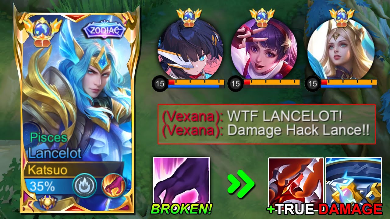 LANCELOT NEW SECRET TRICK GUIDE TO DESTROY ANNOYING META HERO! 🔥 | BEST DAMAGE BUILD 2024!