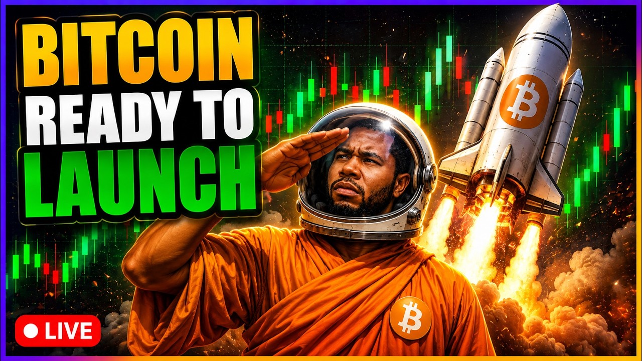 Bitcoin Ready to Launch! Live Trading & TA