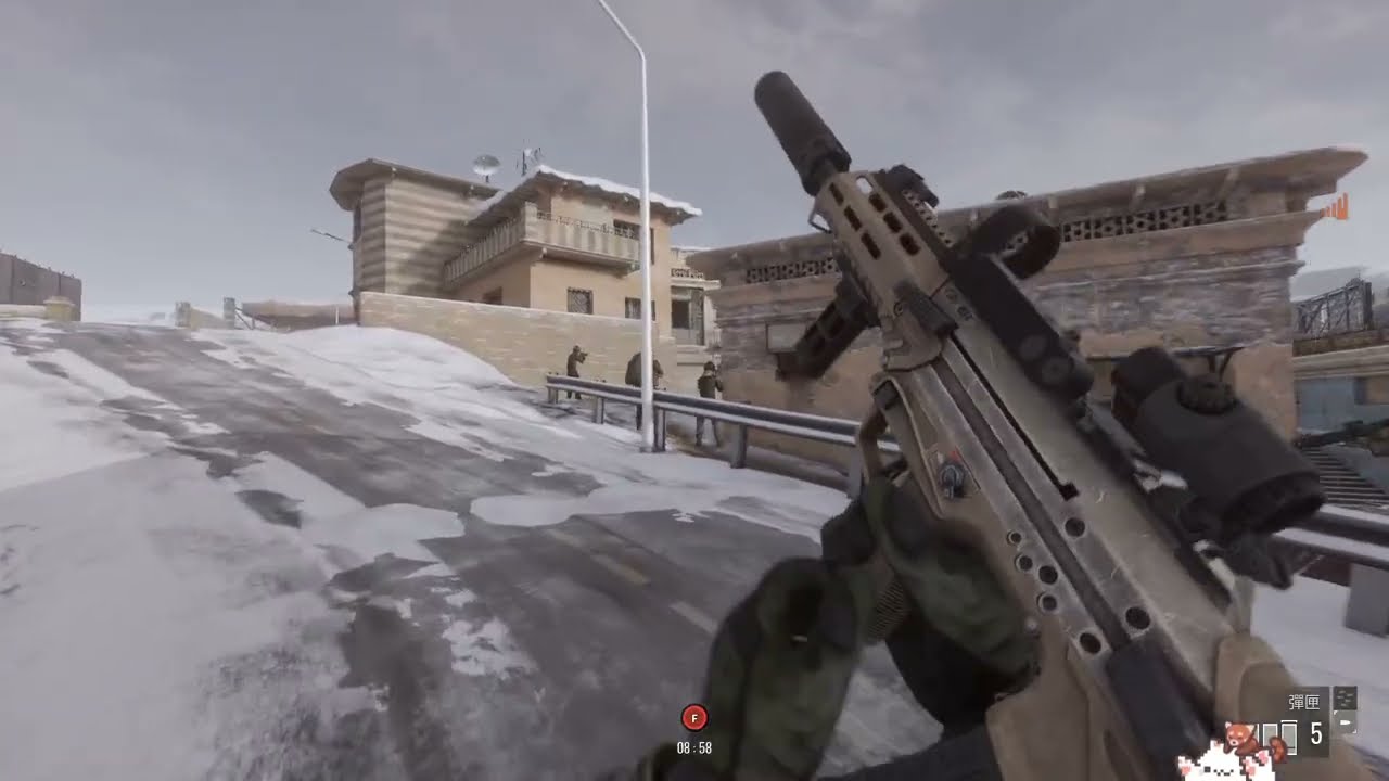 【Insurgency: Sandstorm】CO-OP Hardcore｜Hillside  MDR一命，但開場空襲就叫在自己家