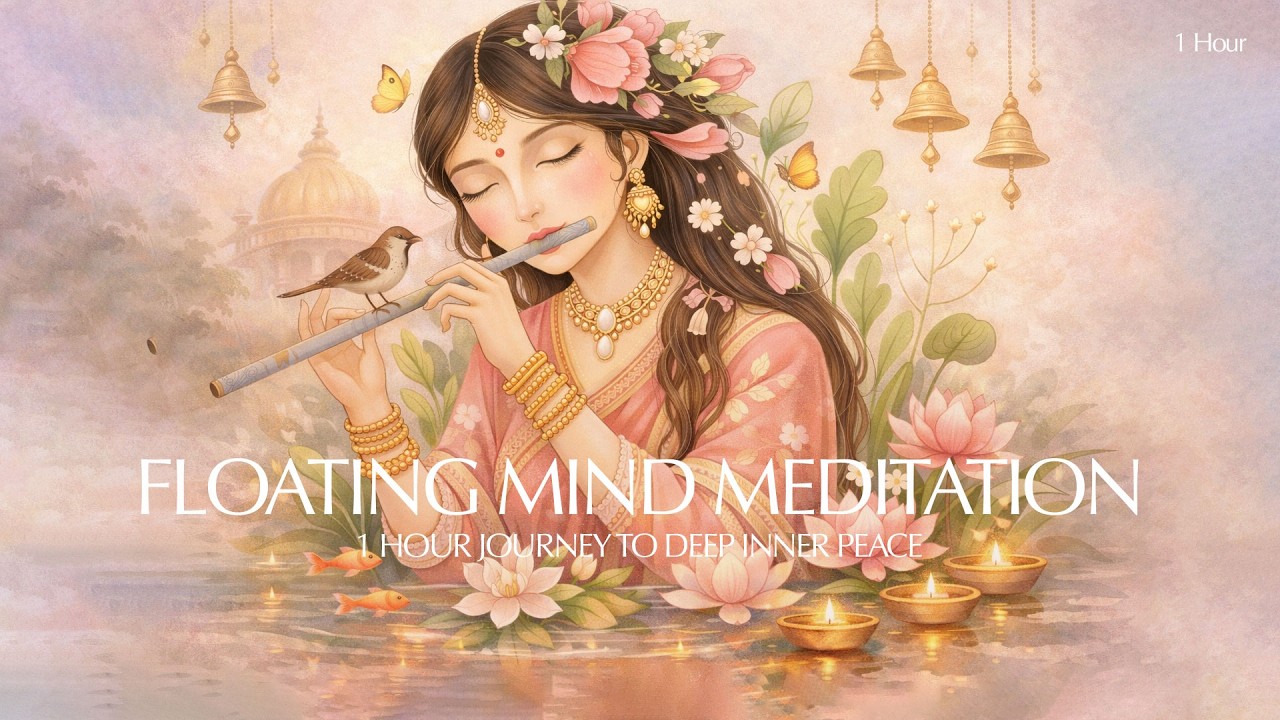 1 Hour Floating Mind Meditation ✨ Calm Your Mind Instantly | Deep Relaxation Music