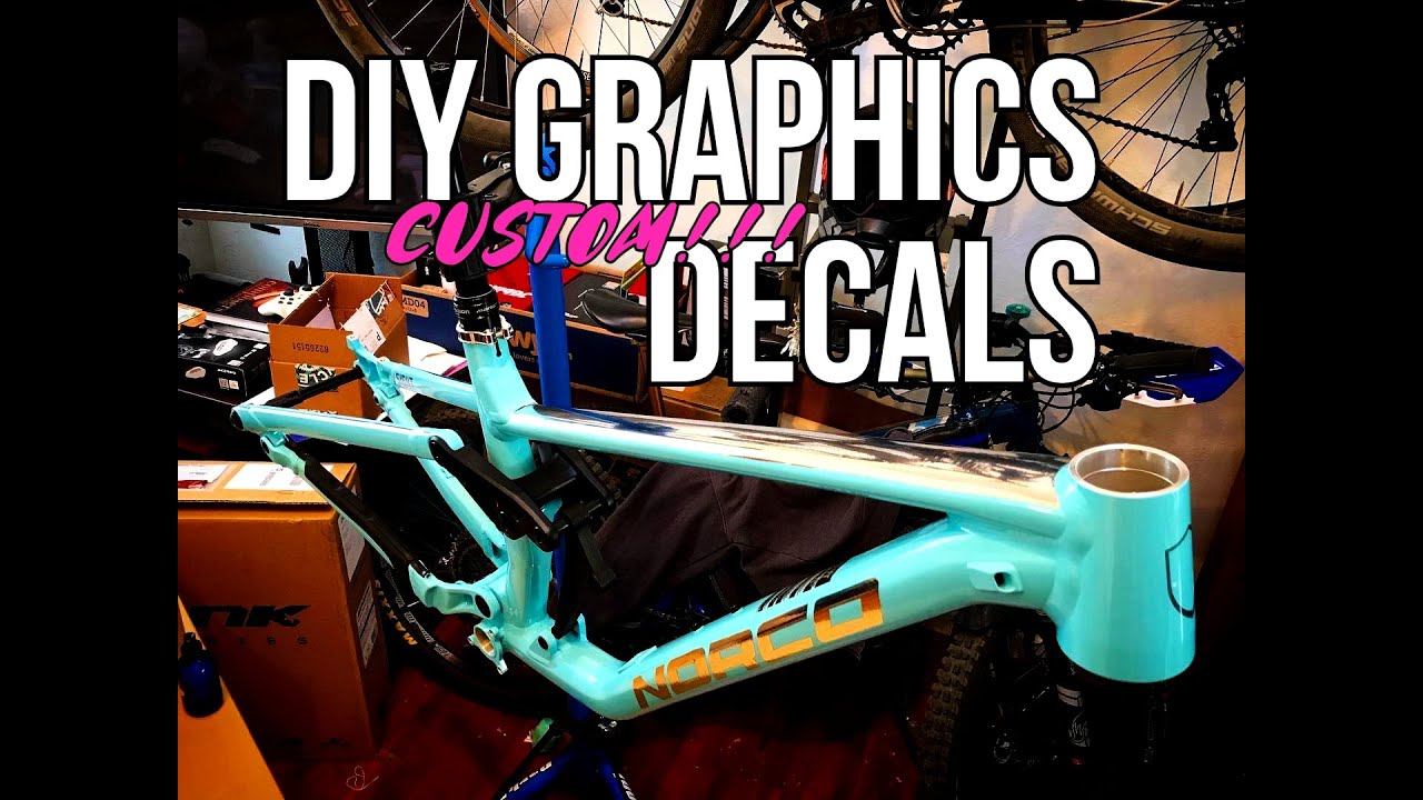 DIY Custom Decals For Your Bike pt2 : Stripes