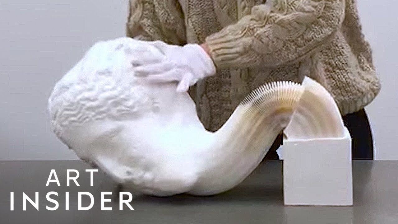Paper Sculptures That Look Like Statues