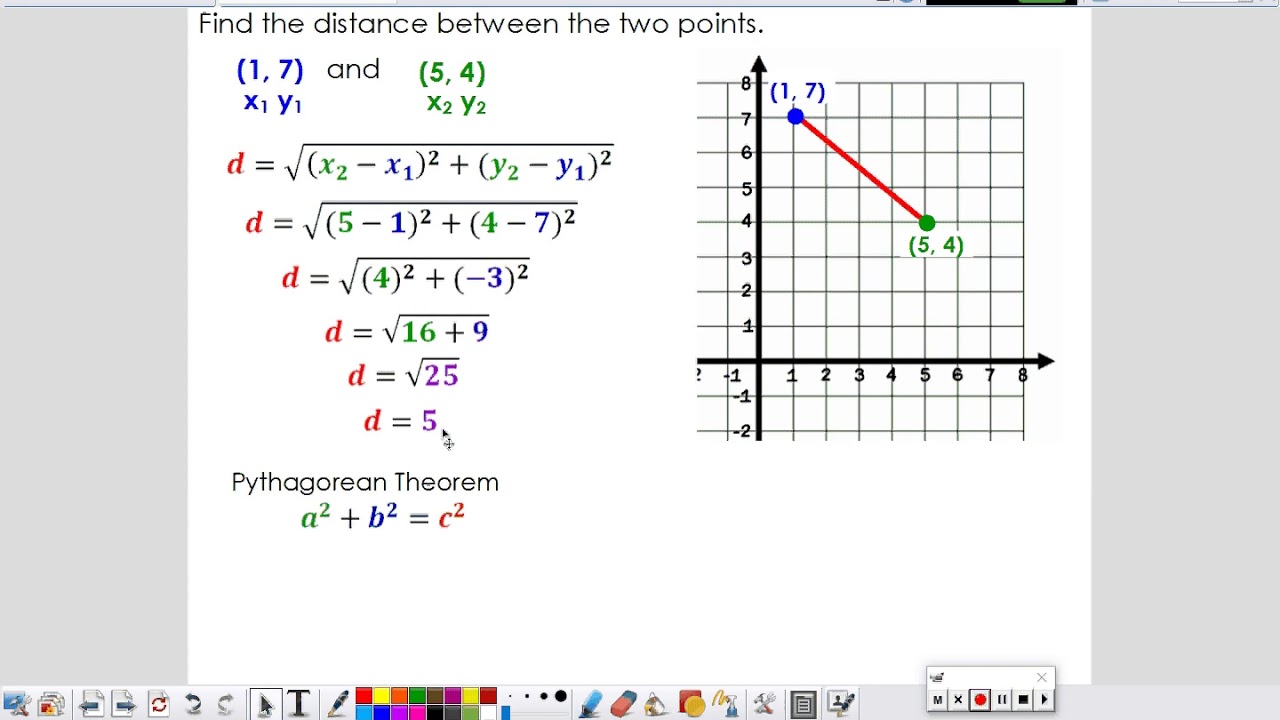 U4T3L8 - Distance Formula