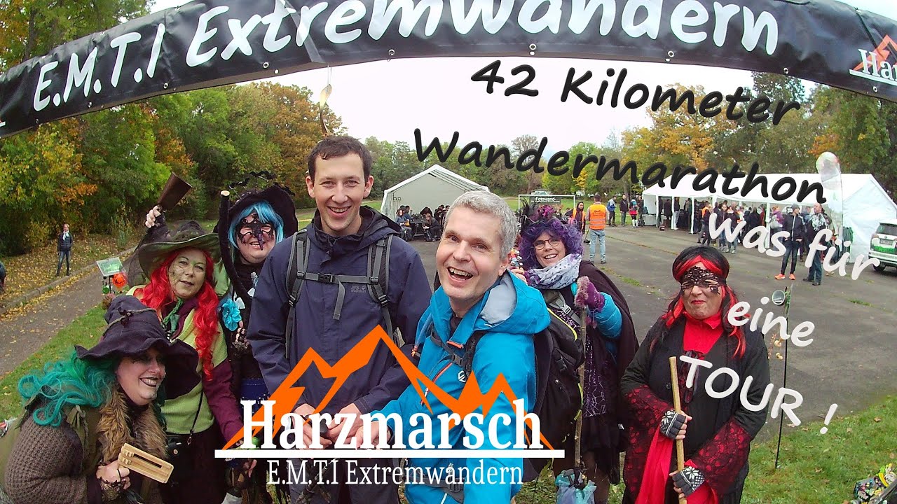 Harzmarsch EMTI Extremwandern - 42Kilometer Wandermarathon - die Stempeljagd Thale Harz