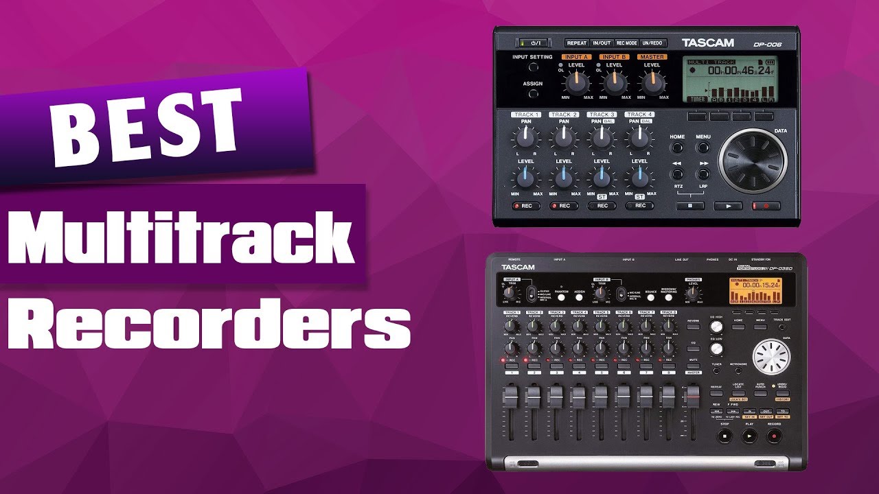 Top 5 Best Digital Multitrack Recorders Review - On The Market Right Now In 2026