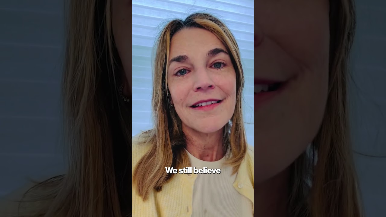 Savannah Guthrie tearfully shares update on mom Nancy as family offers $1 million reward #shorts