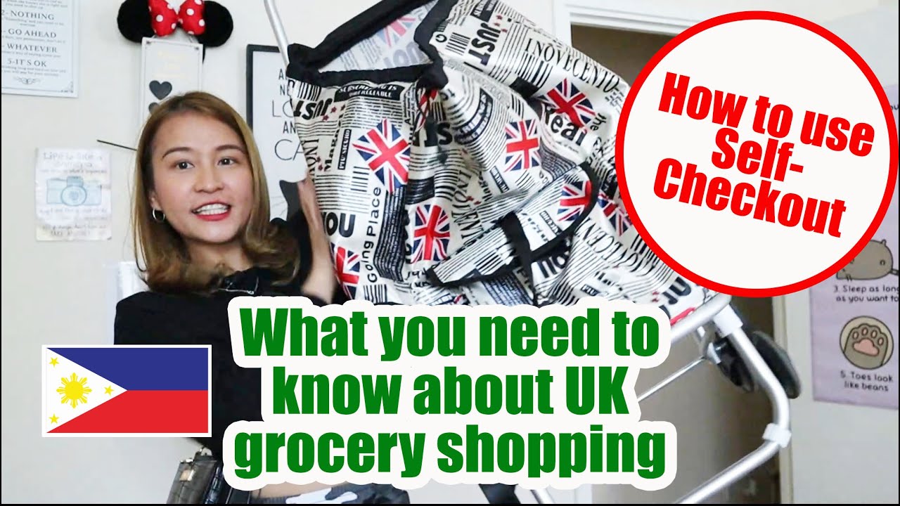 Self-Checkout and Grocery Shopping in the UK - A tutorial for future UKRNs