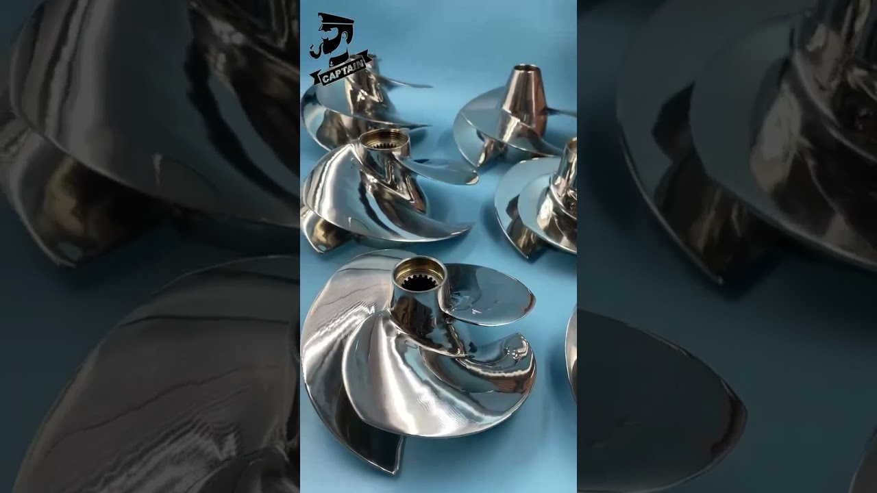 Captain Impeller Jet Ski Impeller for Seadoo 267000919 Diameter 150mm, 4 Blades, Pwc Impeller