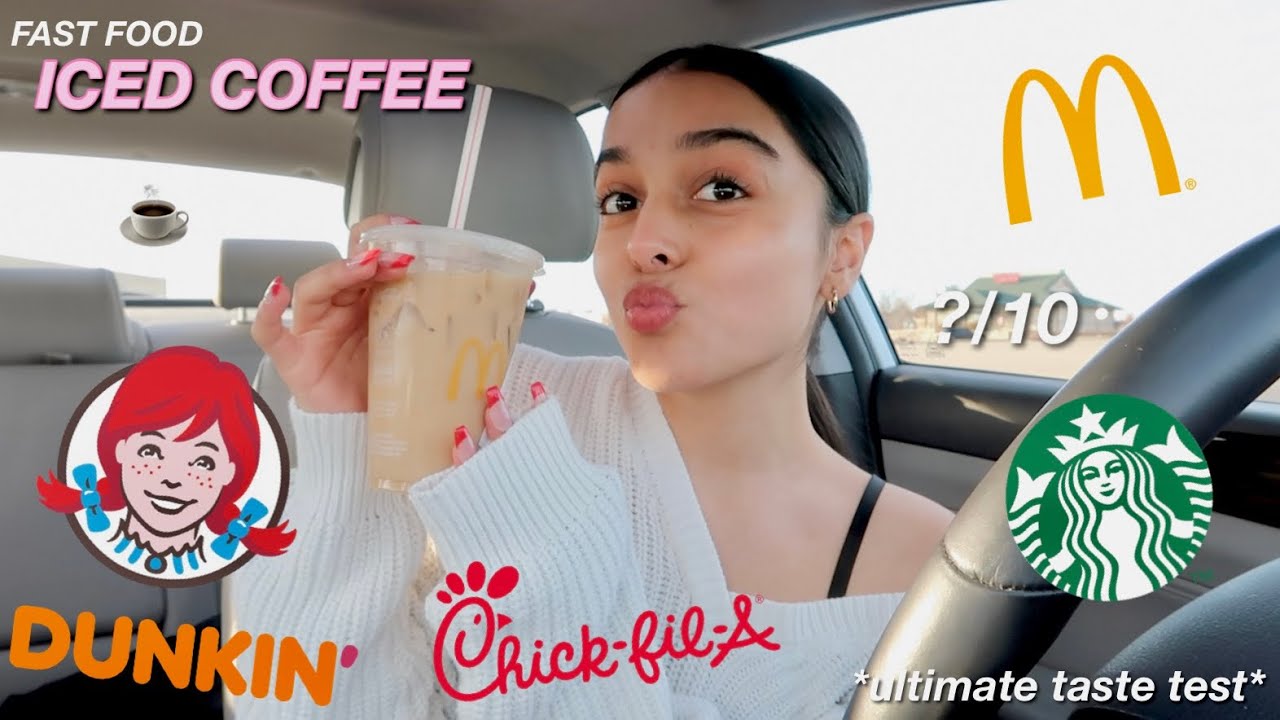 RATING FAST FOOD ICED COFFEES