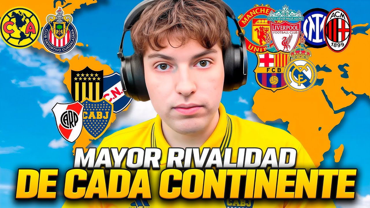 DAVOO XENEIZE REACCIONA A LA MAYOR RIVALIDAD DE CADA CONTINENTE EN EL FUTBOL (2026)
