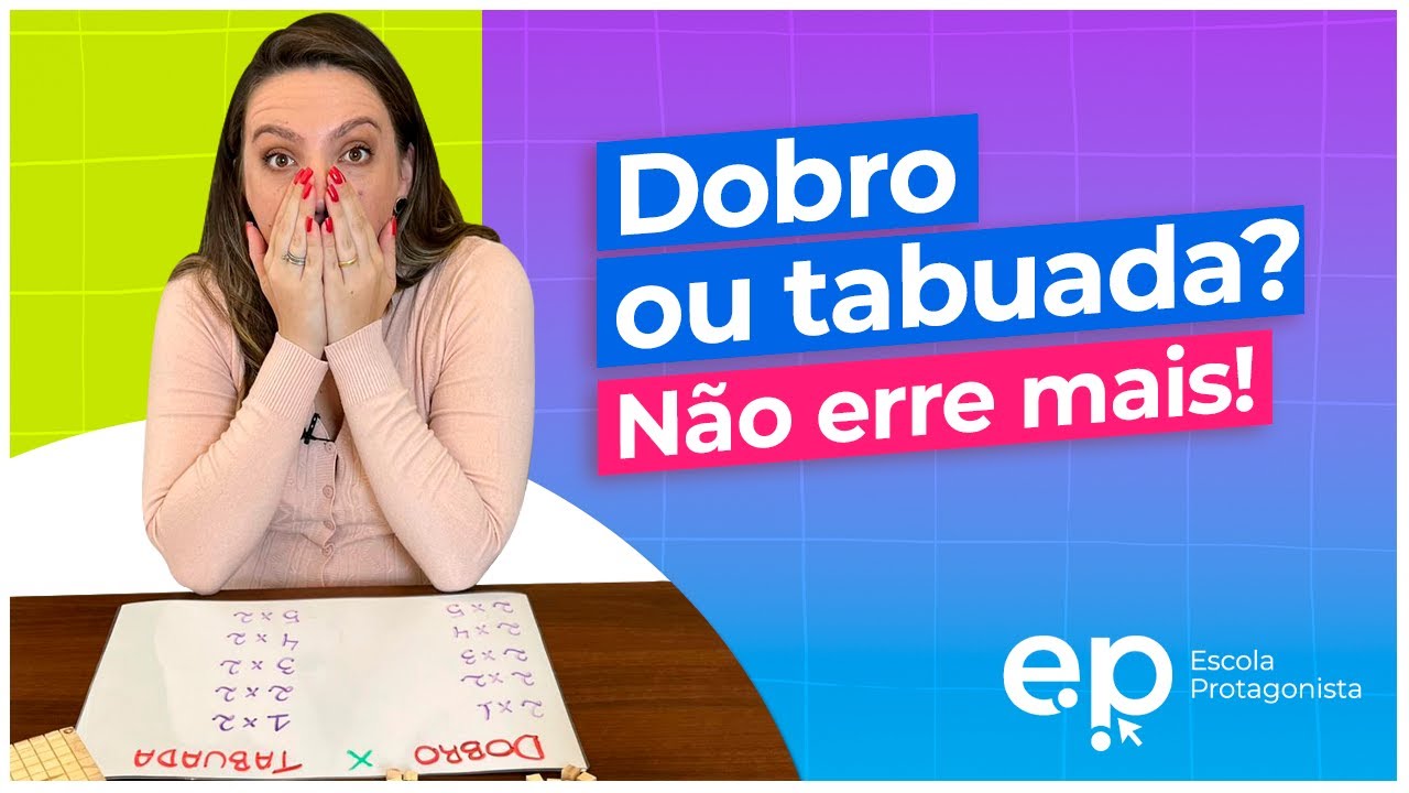 Diferença entre dobro e tabuada.