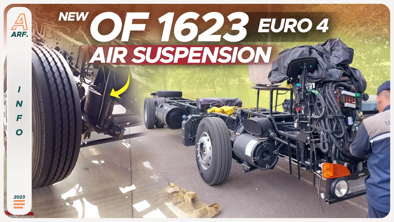 Sasis Mercedes Benz OF 1623 Terbaru Sudah AIR SUSPENSION !! Begini Spesifikasinya