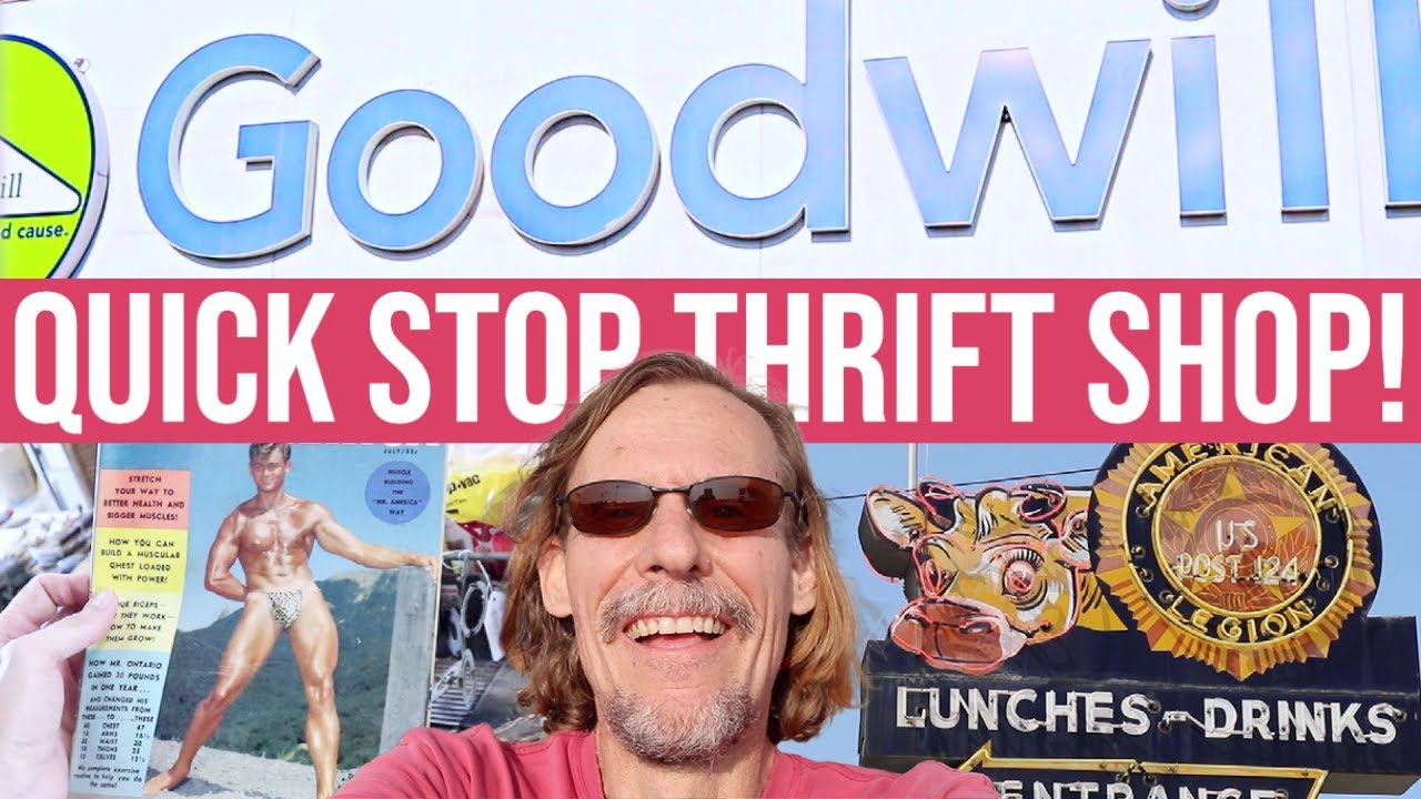 GOODWILL, GOOD ESTATE, GOOD ANTIQUING! | VINTAGE SHOP WITH ME