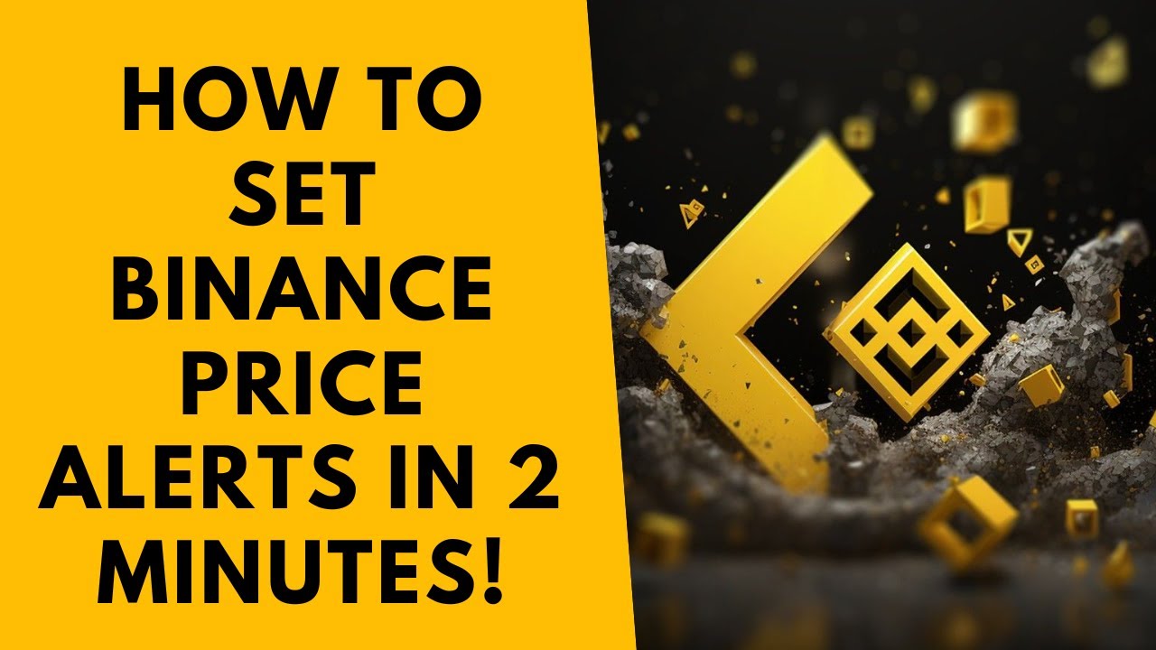 How to Set Binance Price Alerts in 2 Minutes!