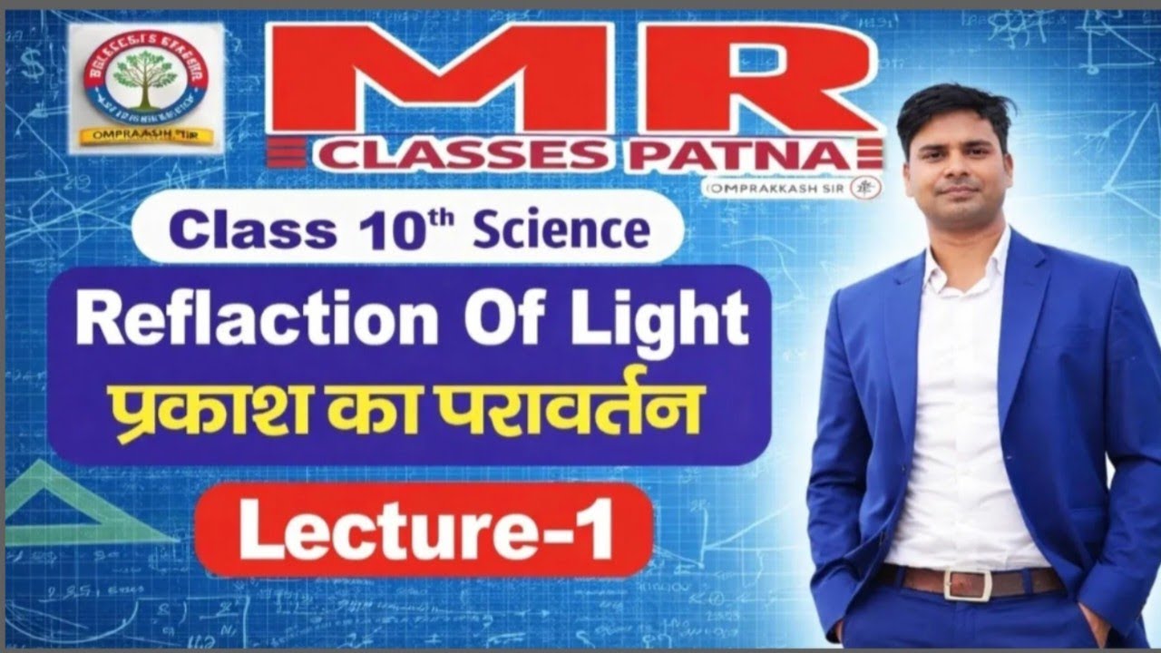 प्रकाश का परावर्तन ( Reflaction of light ) physics class 10th bihar board