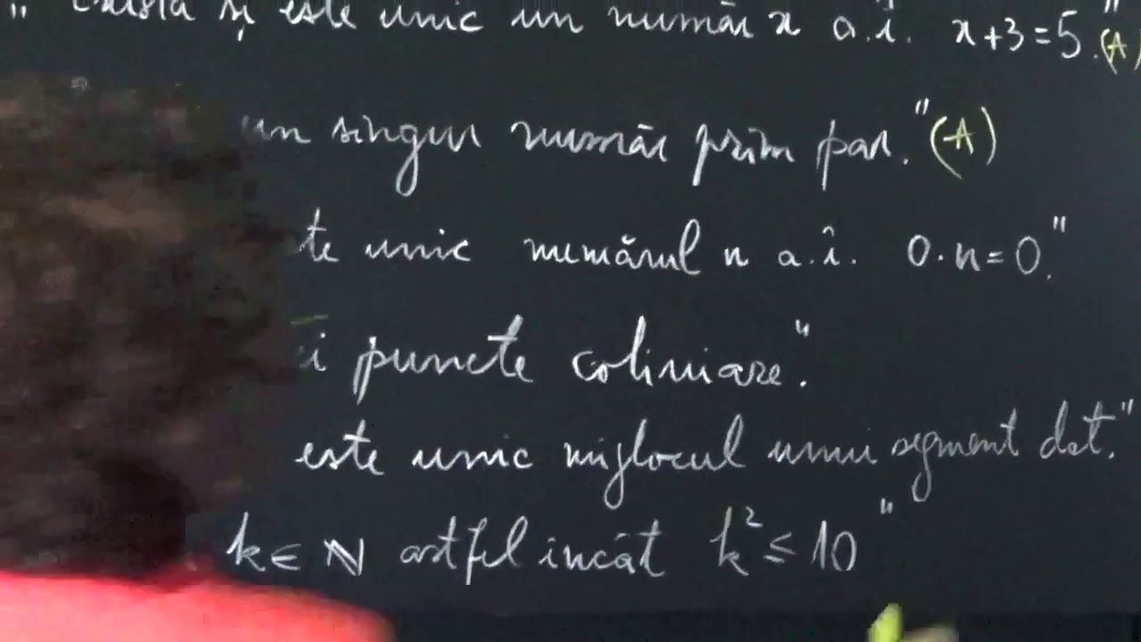 Elemente de logică matematică (V) - Propoziții universale. Propoziții existențiale