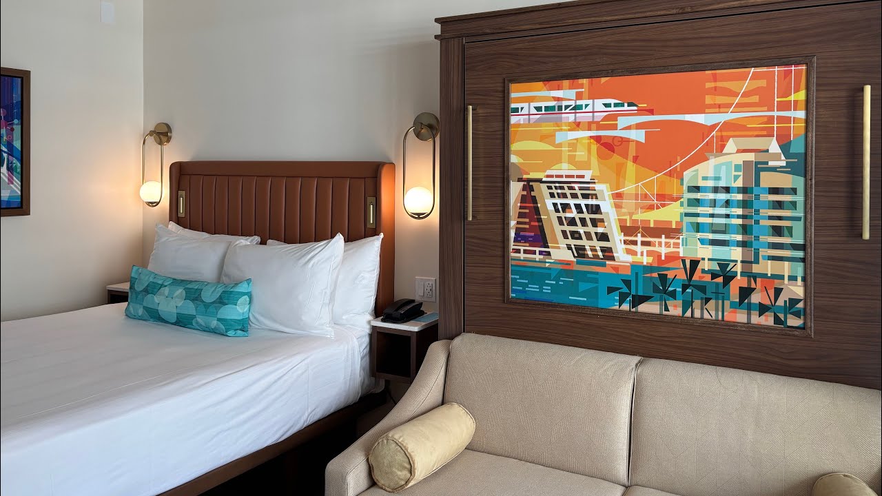 Bay Lake Tower Newly Renovated Deluxe Studio Room Tour