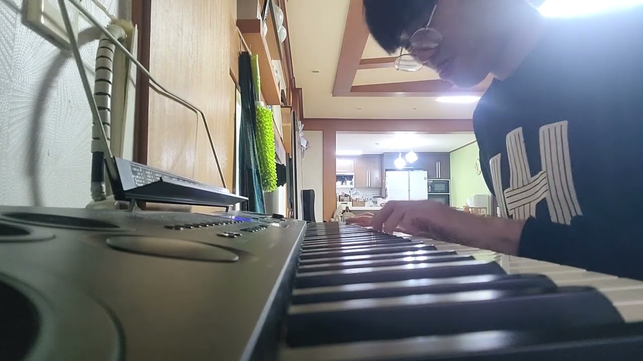 찬송가 391장 오 놀라운 구세주 홈 피아노 연주
