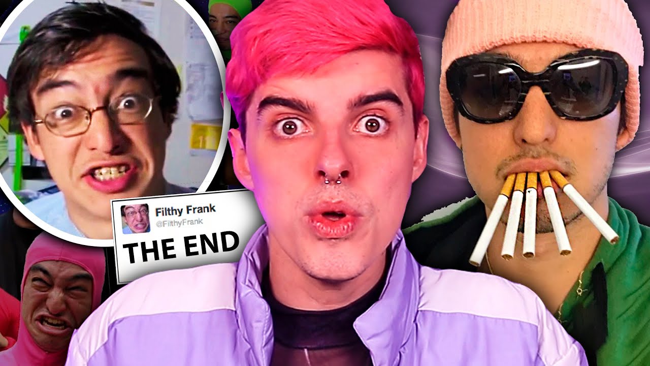O FIM do MAIOR YOUTUBER de COMÉDIA: FILTHY FRANK