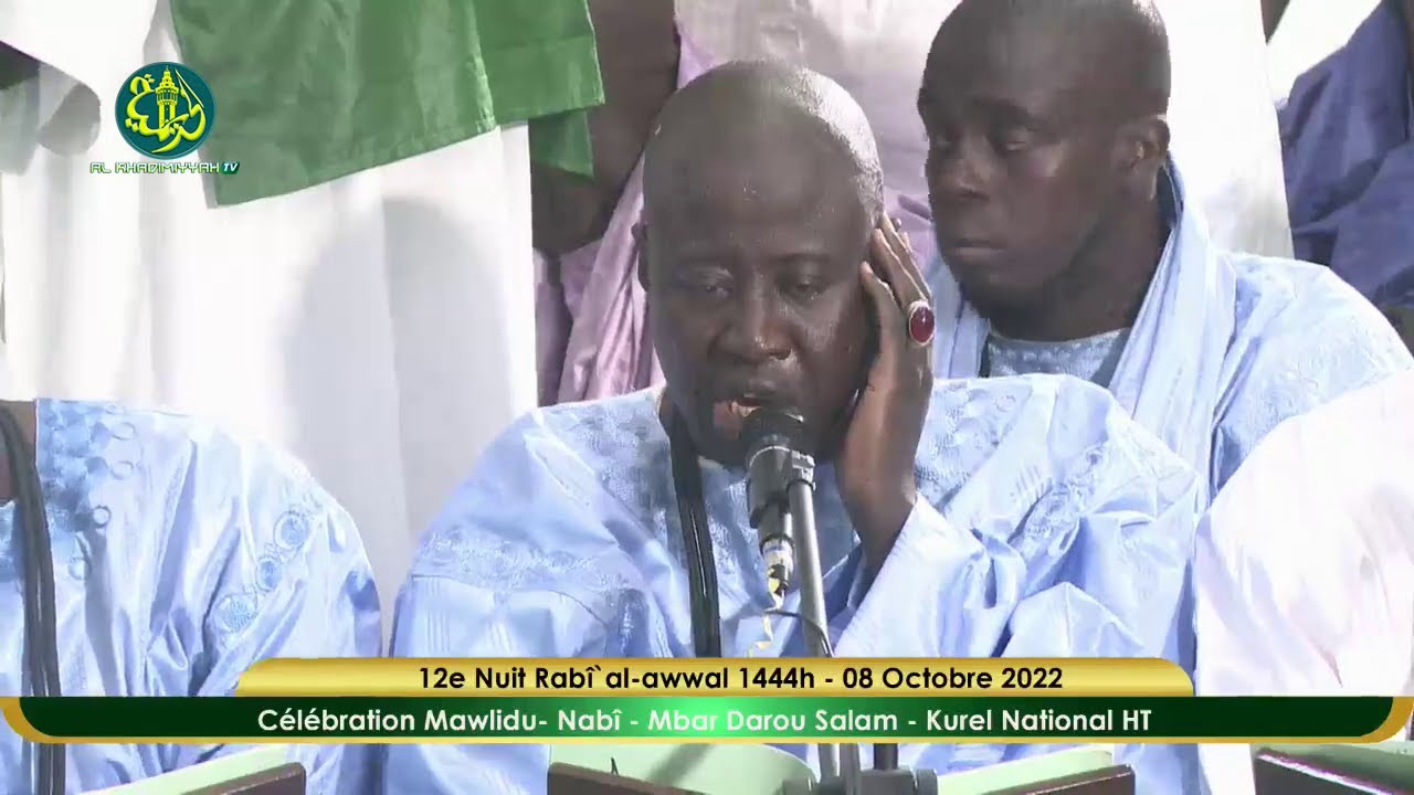 Gamou 2022 « Jazbul Qulôb » déclamé par le kourel National Hizbut- Tarqiyyah