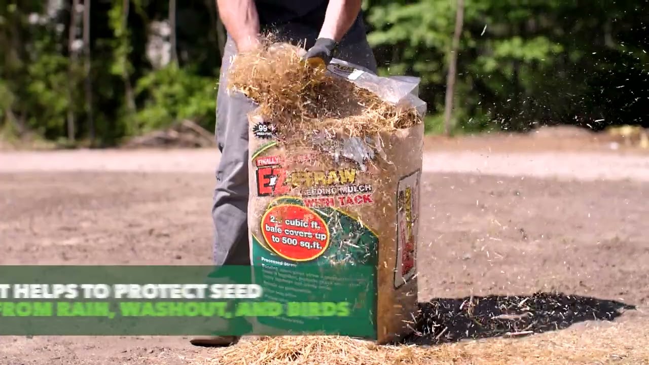 Rhino EZ-Straw&reg; Seeding Mulch With Tack