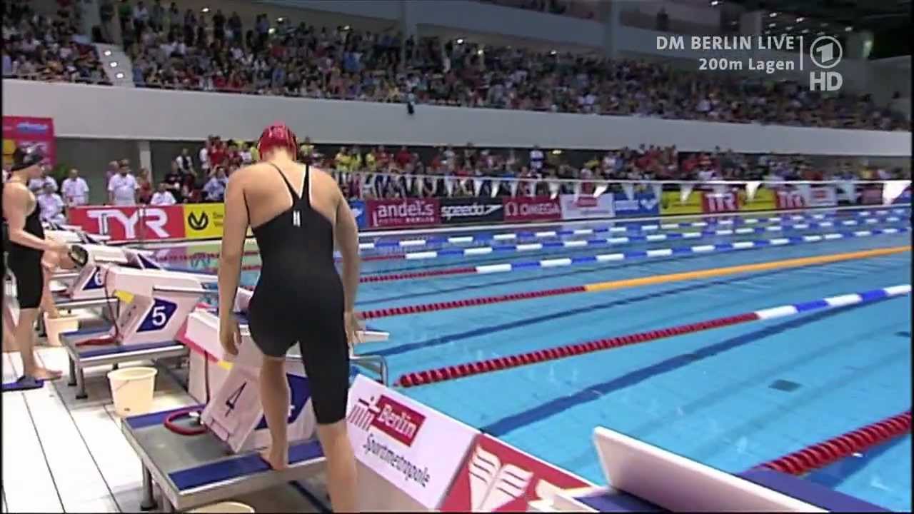 DM 2012 - Finale 200m Lagen der Frauen