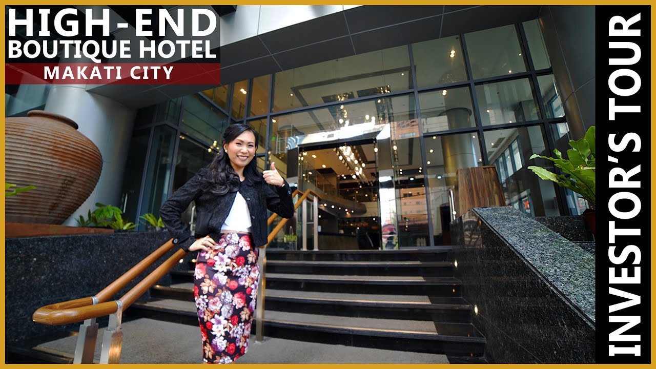 Investor's Tour - New Boutique Hotel for Sale in the Heart of the Makati Central Business District