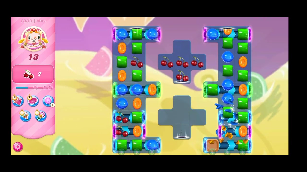 Candy Crush 1836 - 1843 | Candy Royale | 1840 hard level | 1842 nightmarishly hard level #gaming