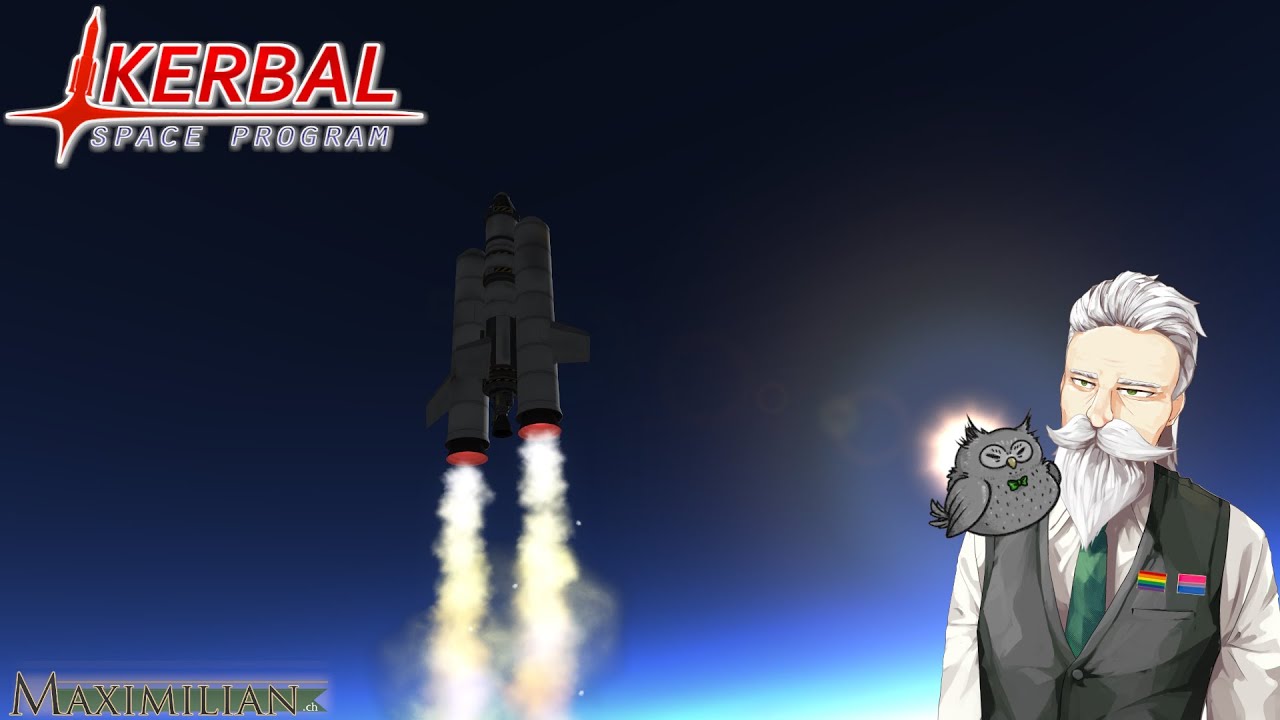 Kerbal Space Program #15 (We can overcome many of our problems with orbital construction)