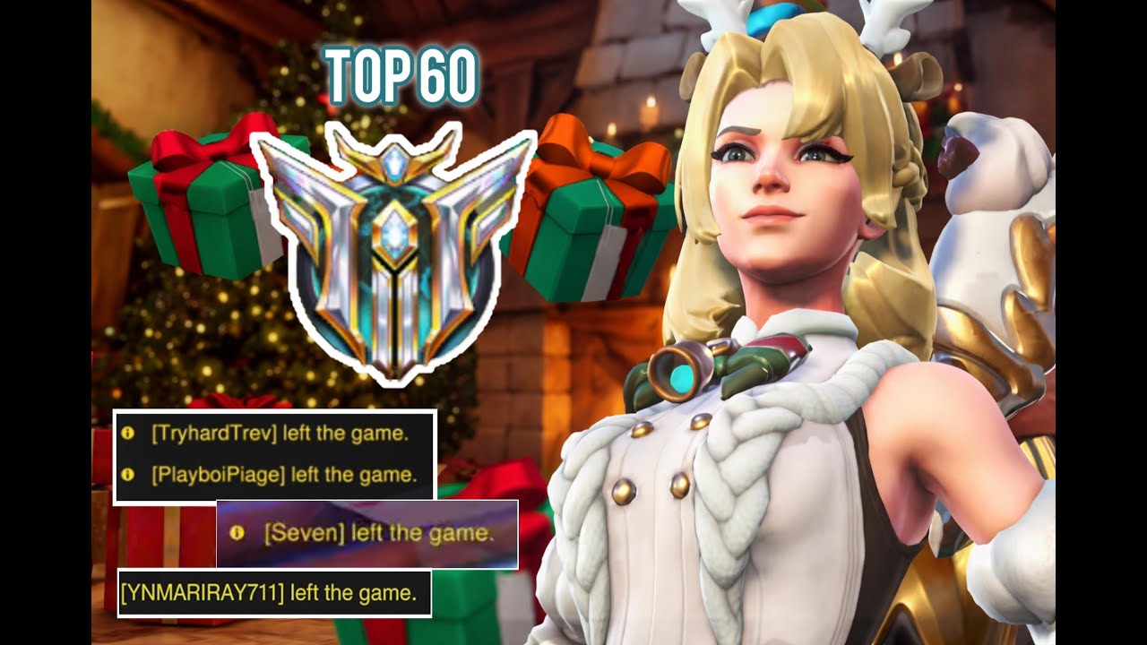 I hit Top 500 in Stadium Leaderboard! | Overwatch 2 Mercy Gameplay Console