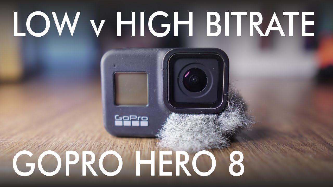GoPro Hero 8 Black - High V Standard Bitrate